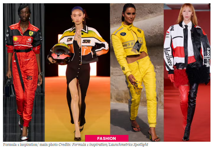 Formula 1 Athleticwear designs